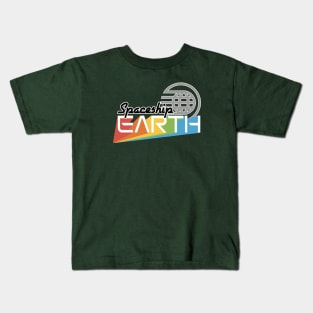 Spaceship Earth Kids T-Shirt